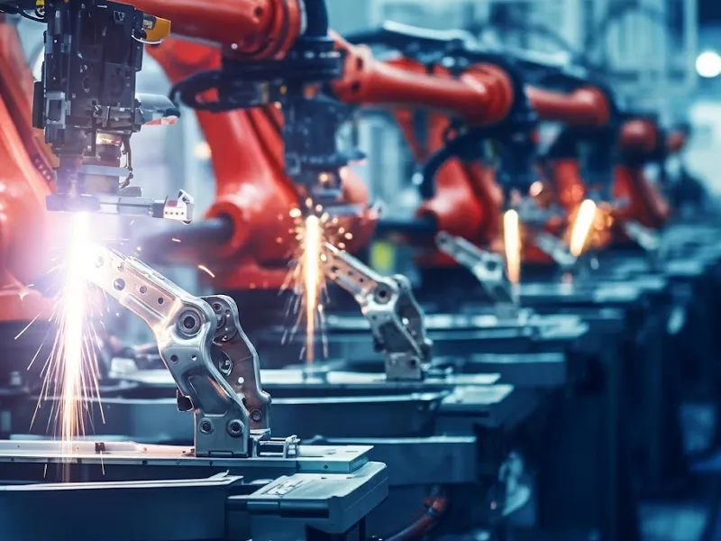 Automation and Robotics assembly line