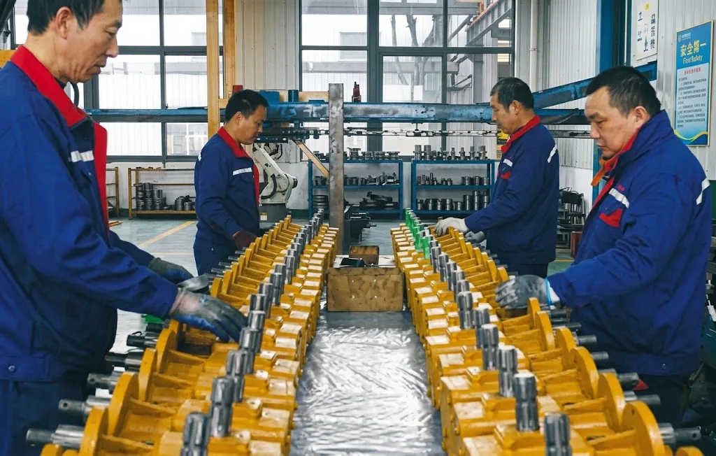 Agricultural gearbox production line