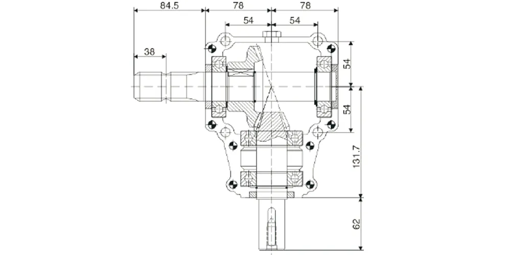 superiortransmissioninc-products-EP 15HP 540rpm Aluminum Gearbox-draft