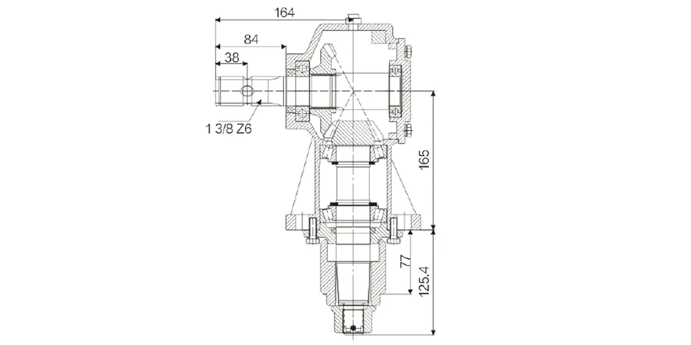 superiortransmissioninc-products-EP-GS4RC 30HP 540RPM Lawn Mower Gearbox-draft