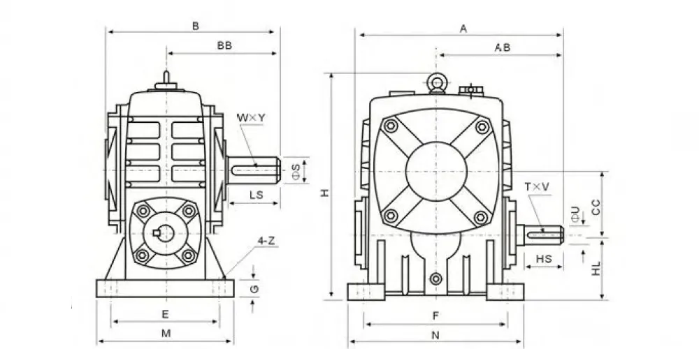 superiortransmissioninc-products-EP-WPA Single Speed Reducer-0.13 to 9 L Oil Capacity Series-draft