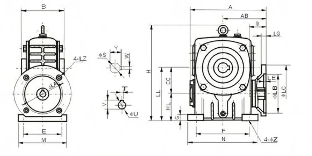 superiortransmissioninc-products-EP-WPDKA 5-350Kg Single Speed Reducer-draft