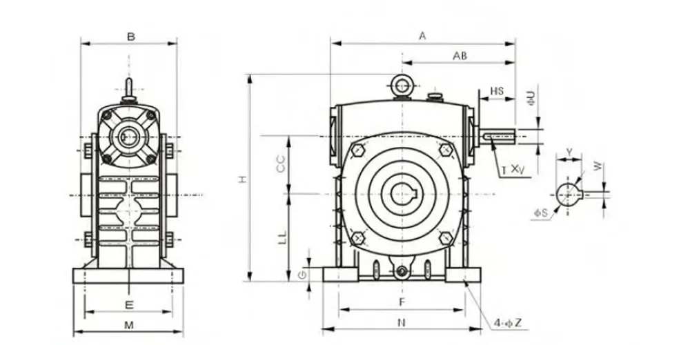 superiortransmissioninc-products-EP-WPKS 4-365KG Single Speed Reducer-draft