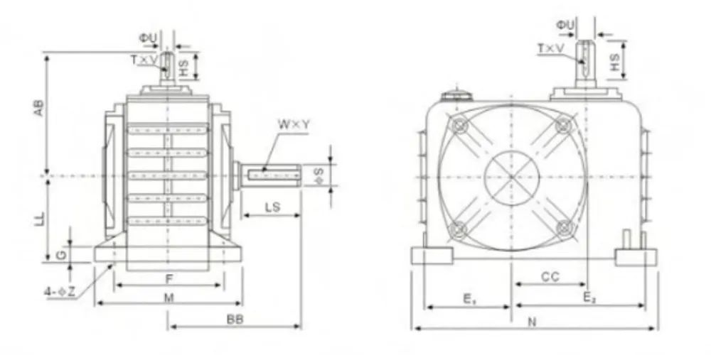 superiortransmissioninc-products-EP-WPZ 0.4-5.2L Oil Capacity Single Speed Reducer-draft