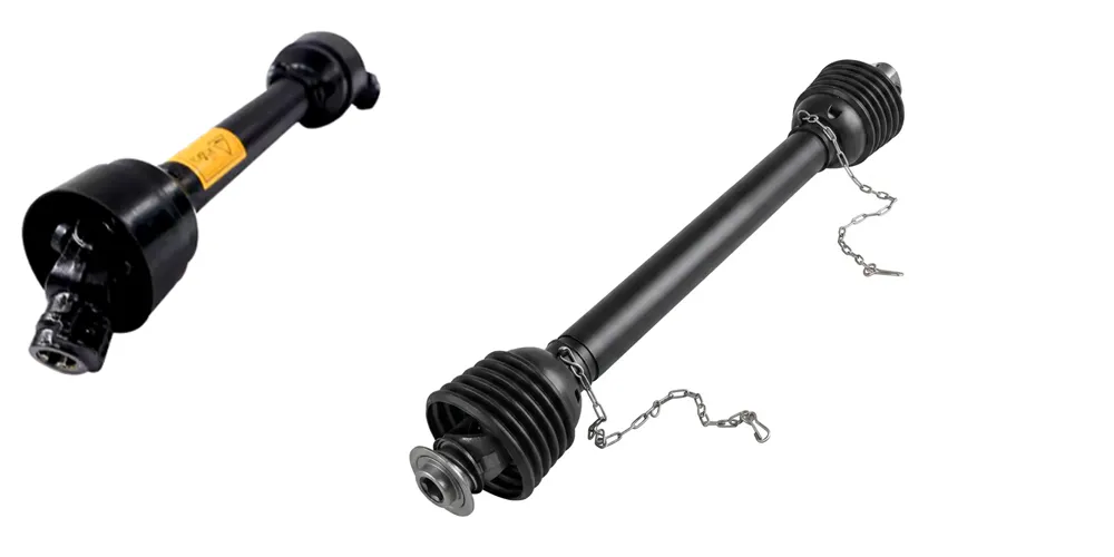 PTO Shaft compatible with lawn mower gearbox
