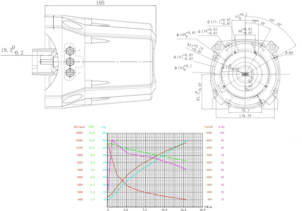 superiortransmissioninc-product-EP-PLT-2000W 12V 6 N·m Winch Motor-draft