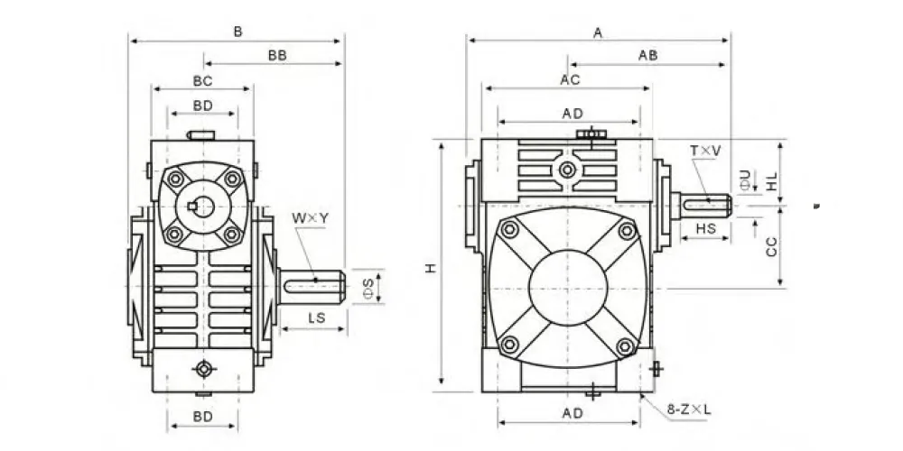 superiortransmissioninc-products-EP-4 kg-340 kg WPW Universal Speed Reducer-draft