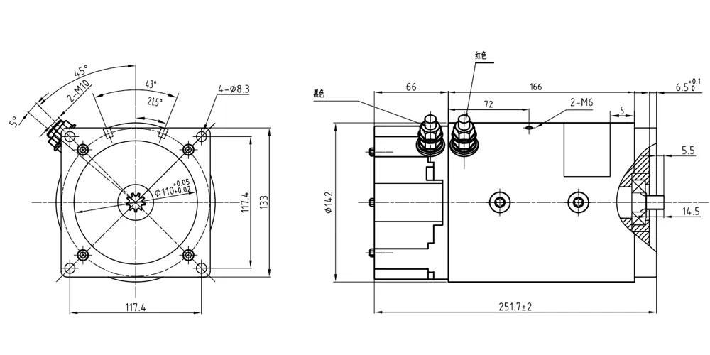 superiortransmissioninc-products-EP-XL2433PNK 4500W 24V Oil Pump Motor-draft