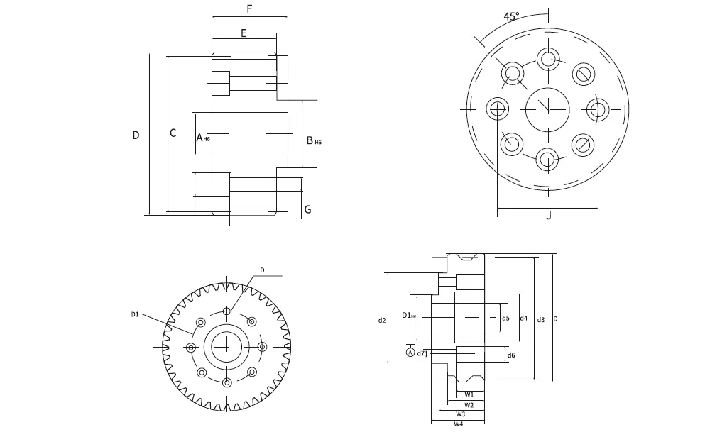 superiortransmissioninc-products-EP-20CrMnTi Flange Ground Helical Gear-draft
